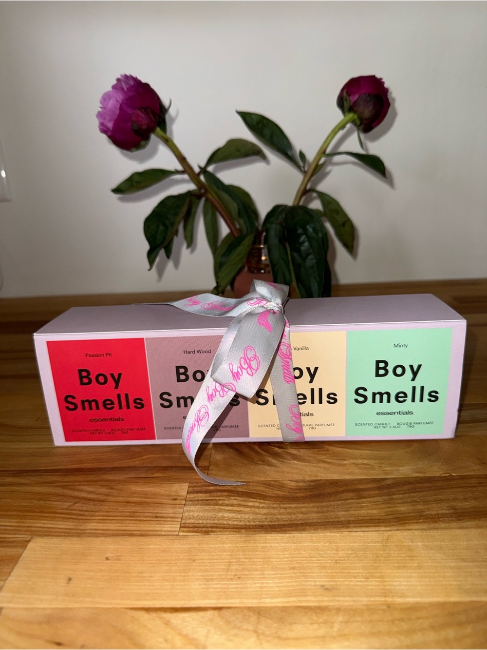 NWT Boy Smells Essentials Scented Candle Set